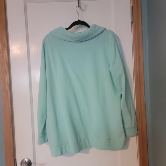 High Neck Sweat Shirt - Picture 2 of 3